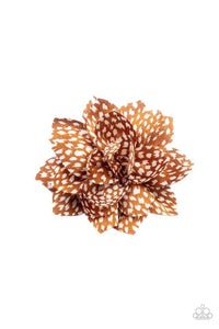 ​Deep In The Jungle - Brown - Paparazzi Hair Accessories Image