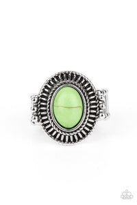 BADLANDS To The Bone - Green - Paparazzi Ring Image