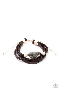 ​​FROND and Center - Brown - Paparazzi Bracelet Image
