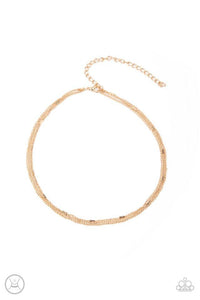 Need I SLAY More - Gold - Paparazzi Necklace Image