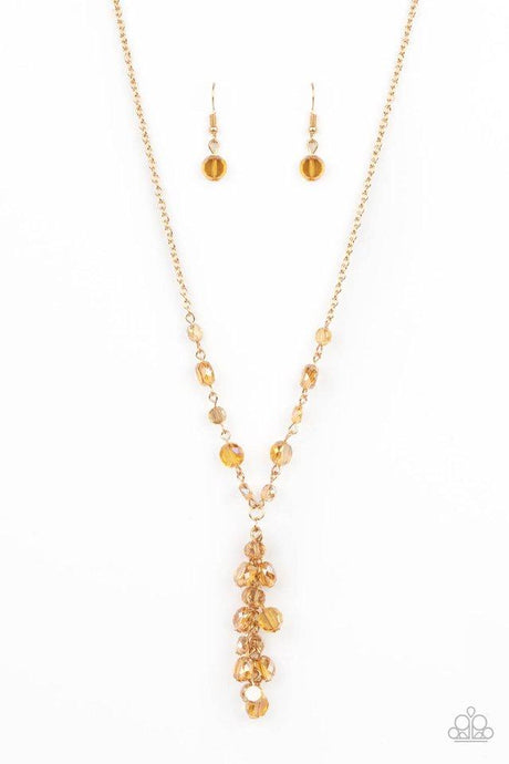 Cosmic Charisma - Gold - Paparazzi Necklace Image