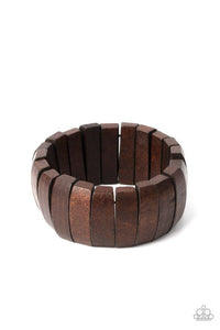 Raise The BARBADOS - Brown - Paparazzi Bracelet Image