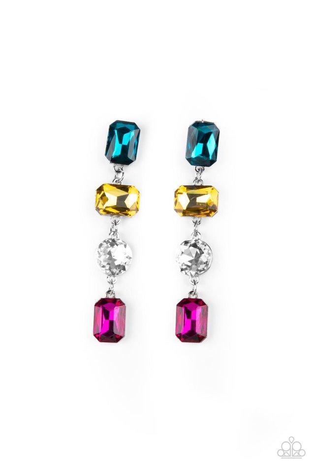​Cosmic Heiress - Multi - Paparazzi Earring Image