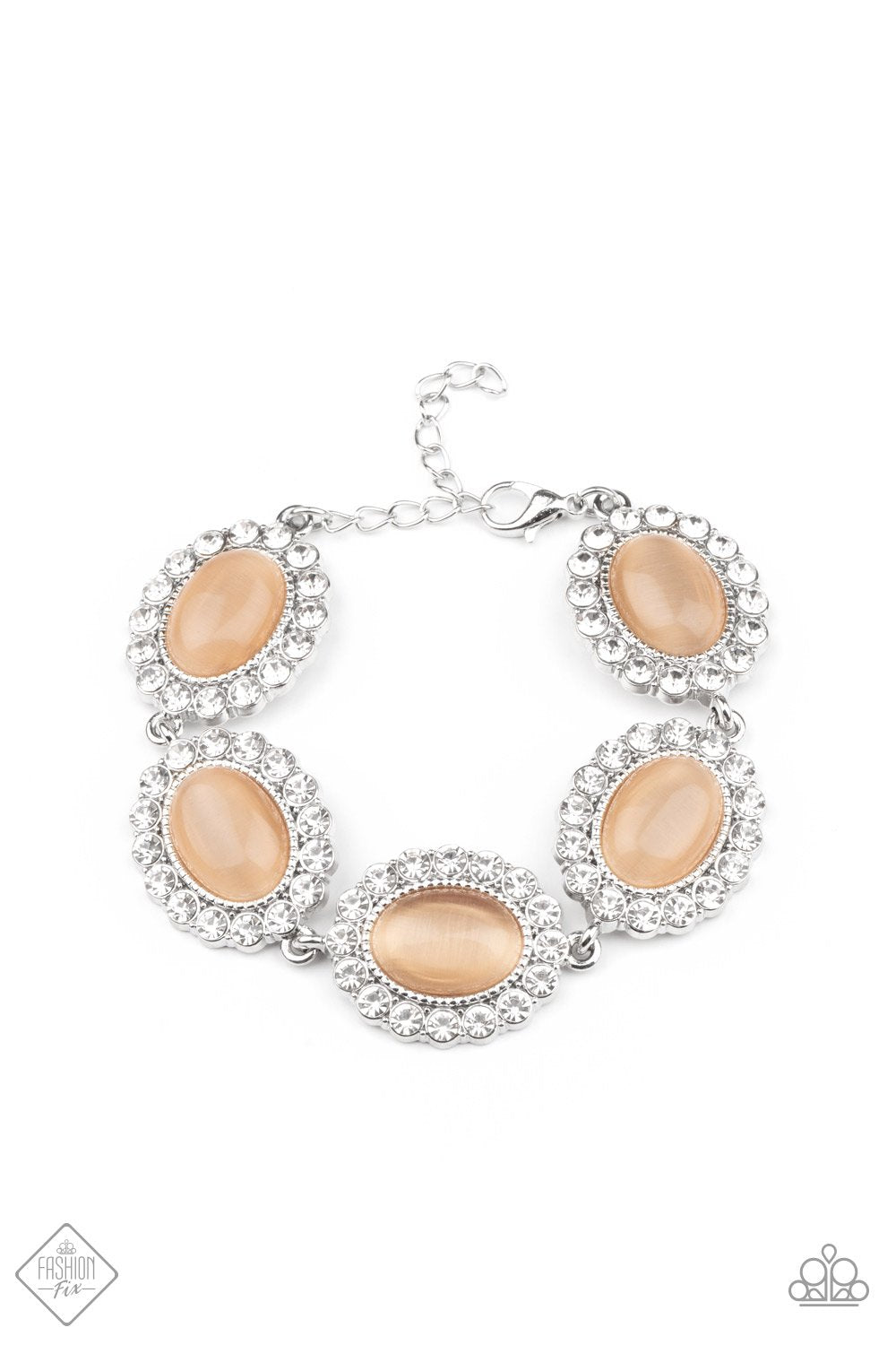 Paparazzi Bracelet Fashion Fix Feb 2021 ~ Demurely Diva - Orange