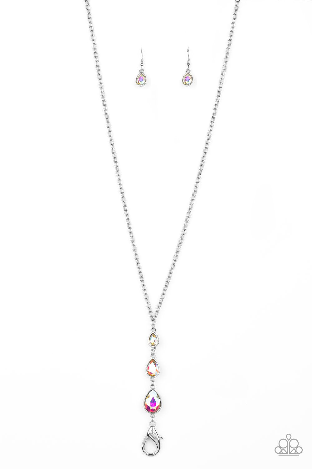 Paparazzi Necklace Lanyard ~ Dont Mind If I DEW - Multi
