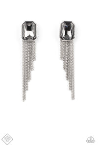 Paparazzi Earring Fashion Fix Jan 2021 ~ Save for a REIGNy Day - Silver